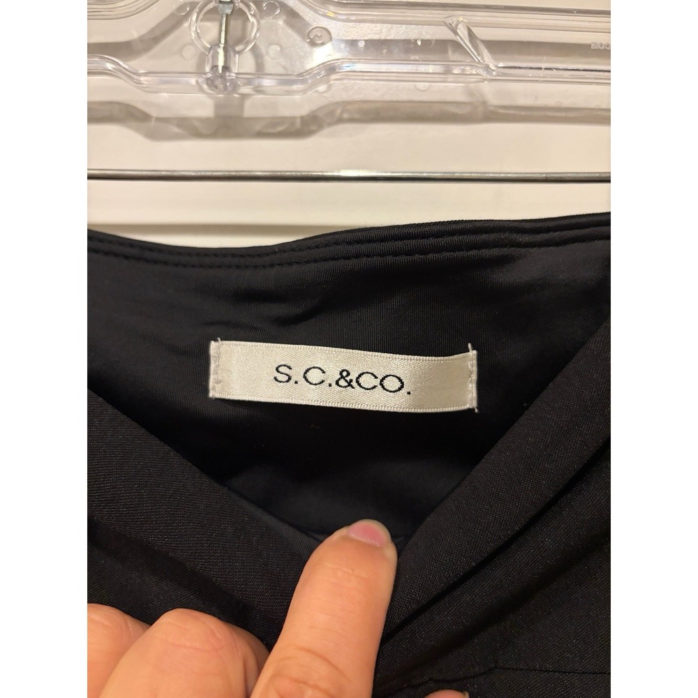 S.C.&CO. Black Athletic Skort Women's Size M Stretch Active Tennis Golf Skirt